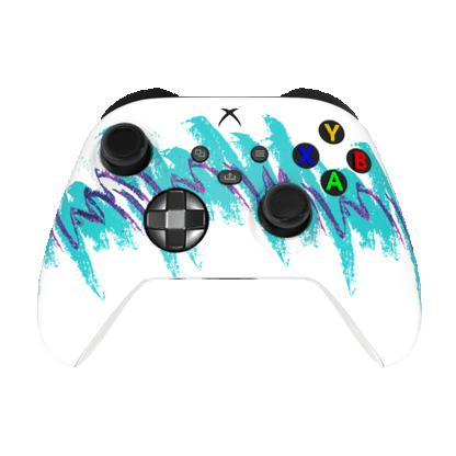 Custom Controller Microsoft Xbox Series X - Xbox One S - Solo Jazz 92 Retro Wavelength