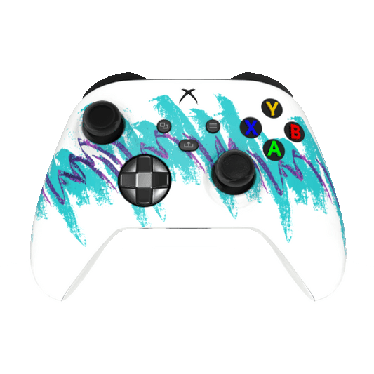 Custom Controller Microsoft Xbox Series X - Xbox One S - Solo Jazz 92 Retro Wavelength