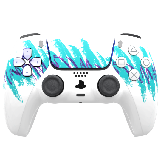 Custom Controller Sony Playstation 5 PS5 - Solo Jazz 92 Retro Wavelength