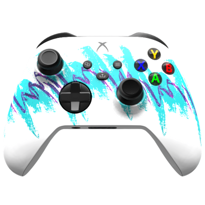 Custom Controller Microsoft Xbox Series X - Xbox One S - Solo Jazz 92 Retro Wavelength
