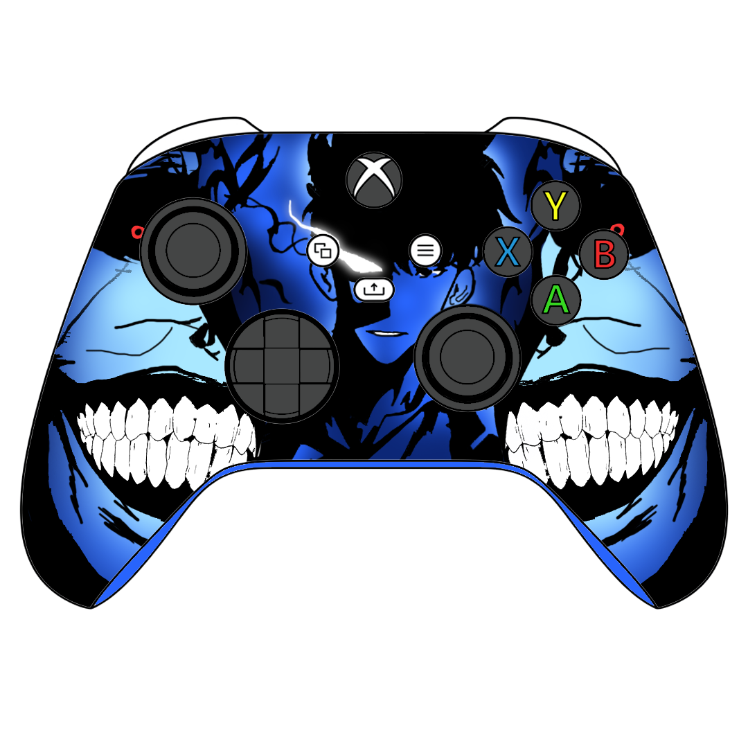 Custom Controller Microsoft Xbox Series X - Xbox One S - Anime Manhwa Comic Korean Shonen RPG Monsters