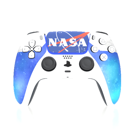 Custom Controller Sony Playstation 5 PS5 - NASA Space Agency Classic Stars Planets Solar System Constellation 