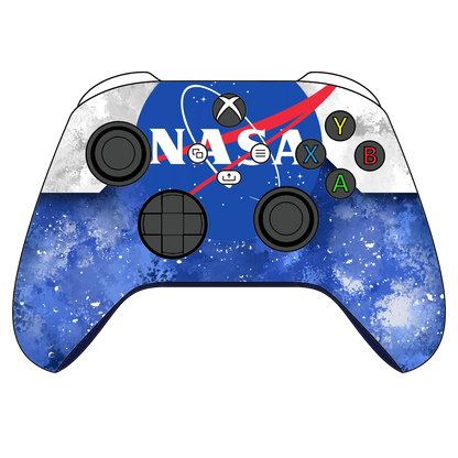 Custom Controller Microsoft Xbox Series X - Xbox One S - NASA Space Agency Classic Stars Planets Solar System Constellation 