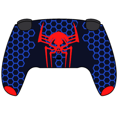 Custom Airbrush Controller Sony Playstation 5 PS5 - Super Hero Spiderman 2099 Marvel