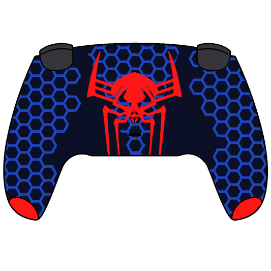 Custom Airbrush Controller Sony Playstation 5 PS5 - Super Hero Spiderman 2099 Marvel