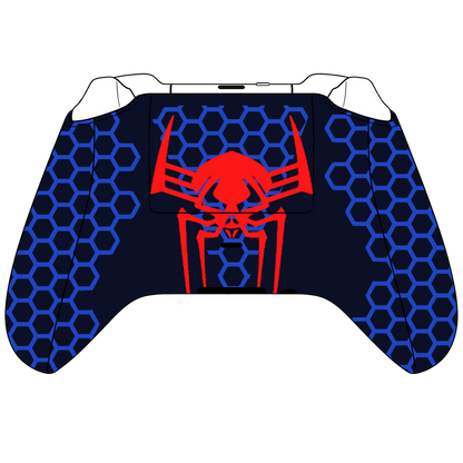 Custom Airbrush Controller Microsoft Xbox Series X - Xbox One S - Super Hero Spidernan 2099 Marvel