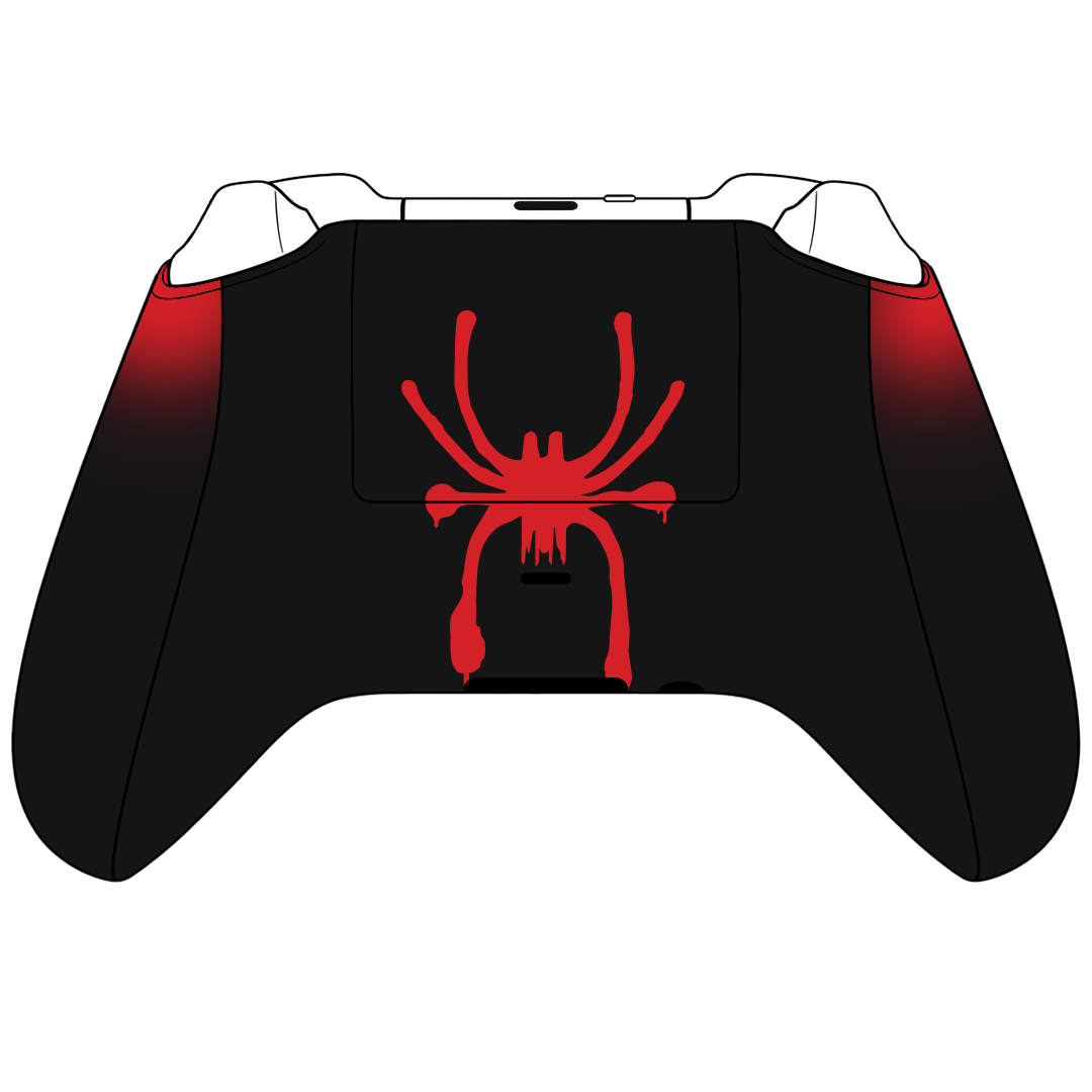 Custom Airbrush Controller Microsoft Xbox Series X - Xbox One S - Spider Morales Spiderverse