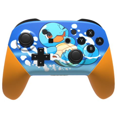 Custom Controller Nintendo Switch Pro - Super Smash Bros Squirtle Pokemon