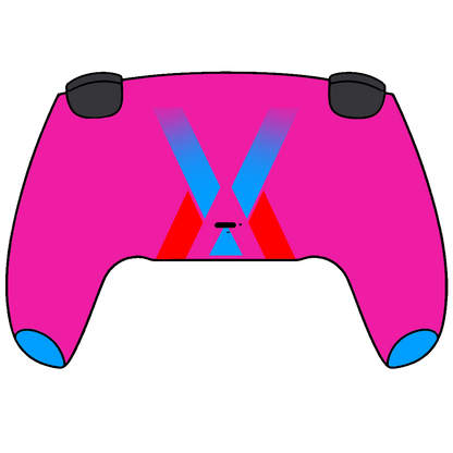 Custom Controller Sony Playstation 5 PS5 -Stardust David bowie Lightning Bolt Music