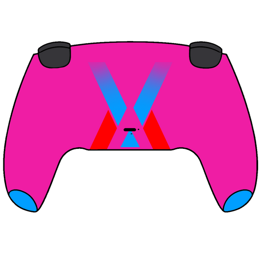 Custom Controller Sony Playstation 5 PS5 -Stardust David bowie Lightning Bolt Music