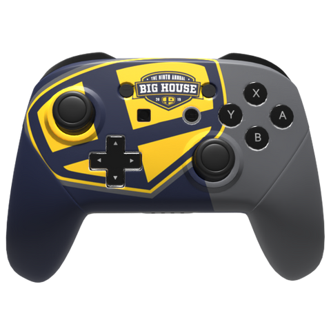 Custom Controller Nintendo Switch Pro - The Big House 2019 Competitive Gaming Tournament