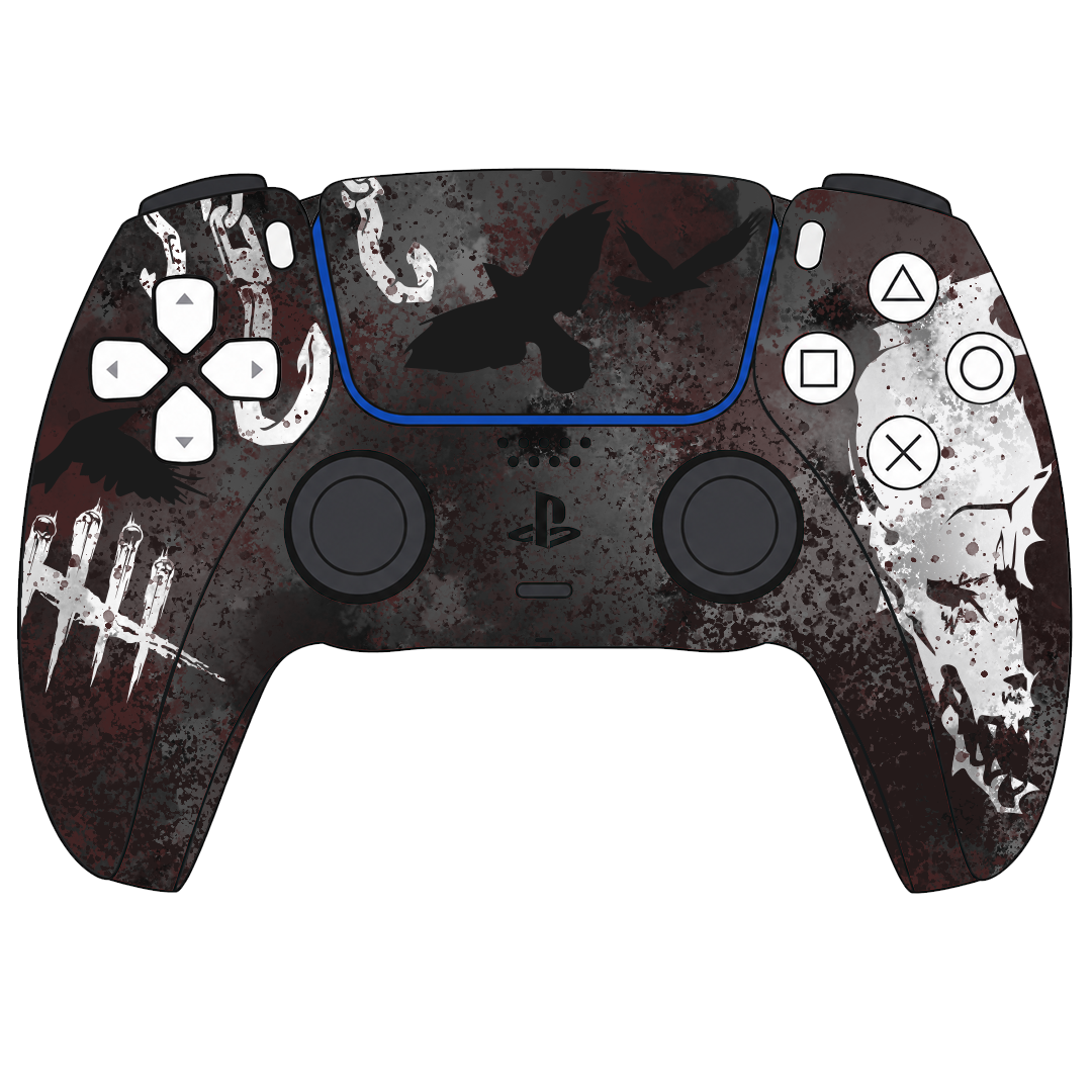 Custom Airbrush Painted Sony PlayStation 5 PS5 - Horror Monsters Halloween Bloody Video Game PVP Hooks DBD Dead by Daylight Scary
