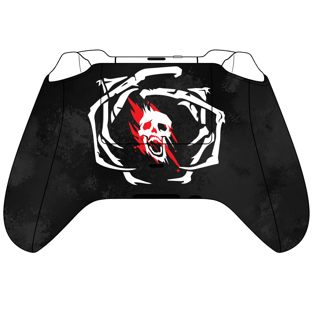 Custom Controller Microsoft Xbox Series X - Xbox One S - Horror Monsters Halloween Bloody Video Game PVP Hooks DBD Dead by Daylight Scary