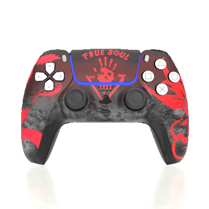 Custom Airbrush Painted Sony PlayStation 5 PS5 - DnD D&D Dungeons Dragons Fantasy Table Top Gate Baulders