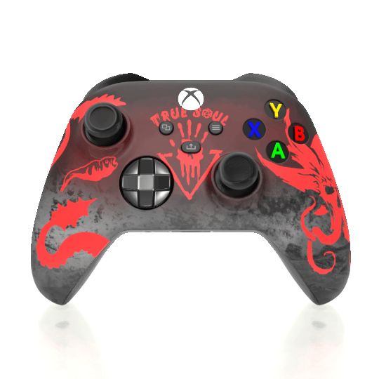 Custom Controller Microsoft Xbox Series X - Xbox One S - DnD D&D Dungeons Dragons Fantasy Table Top Gate Baulders