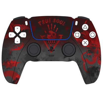 Custom Airbrush Painted Sony PlayStation 5 PS5 - DnD D&D Dungeons Dragons Fantasy Table Top Gate Baulders