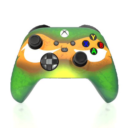 Custom Controller Microsoft Xbox Series X - Xbox One S - Super Hero TMNT Donatello Mikey Raph Leo Turtle Teenage Mutant Ninja