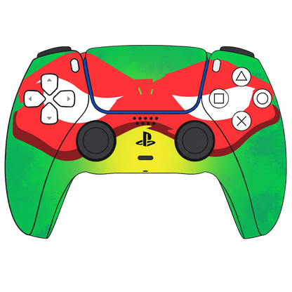 Custom Airbrush Controller Sony Playstation 5 PS5 - Super Hero TMNT Donatello Mikey Raph Leo Turtle Teenage Mutant Ninja