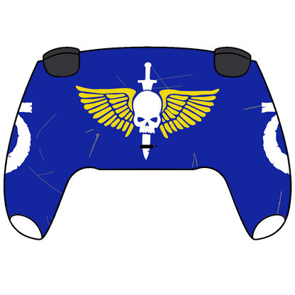 Custom Airbrush Painted Sony PlayStation 5 PS5 - Warhammer Sci-fi Space Marines Meka Fantasy Table Top Legion Video Game 40k