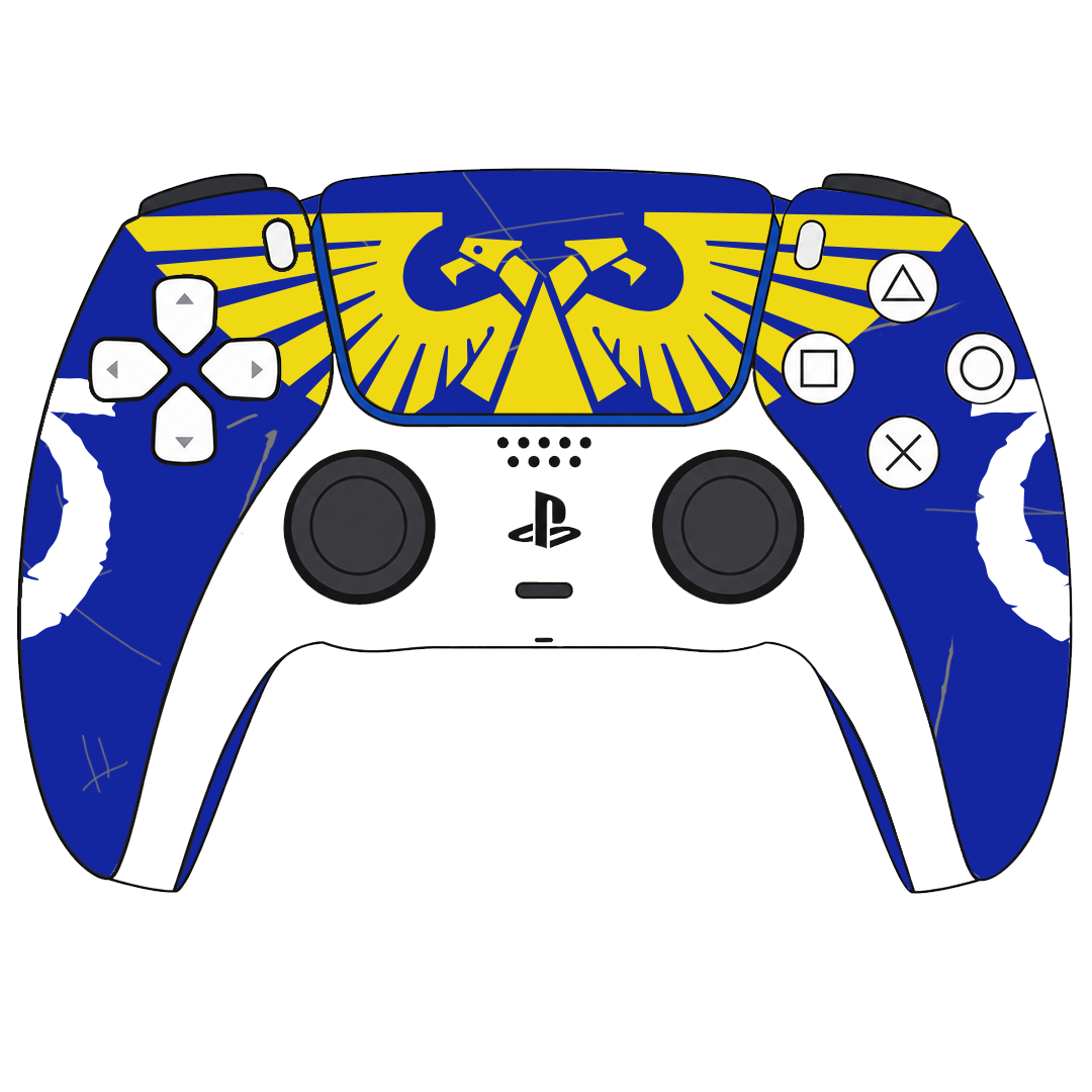 Custom Airbrush Painted Sony PlayStation 5 PS5 - Warhammer Sci-fi Space Marines Meka Fantasy Table Top Legion Video Game 40k