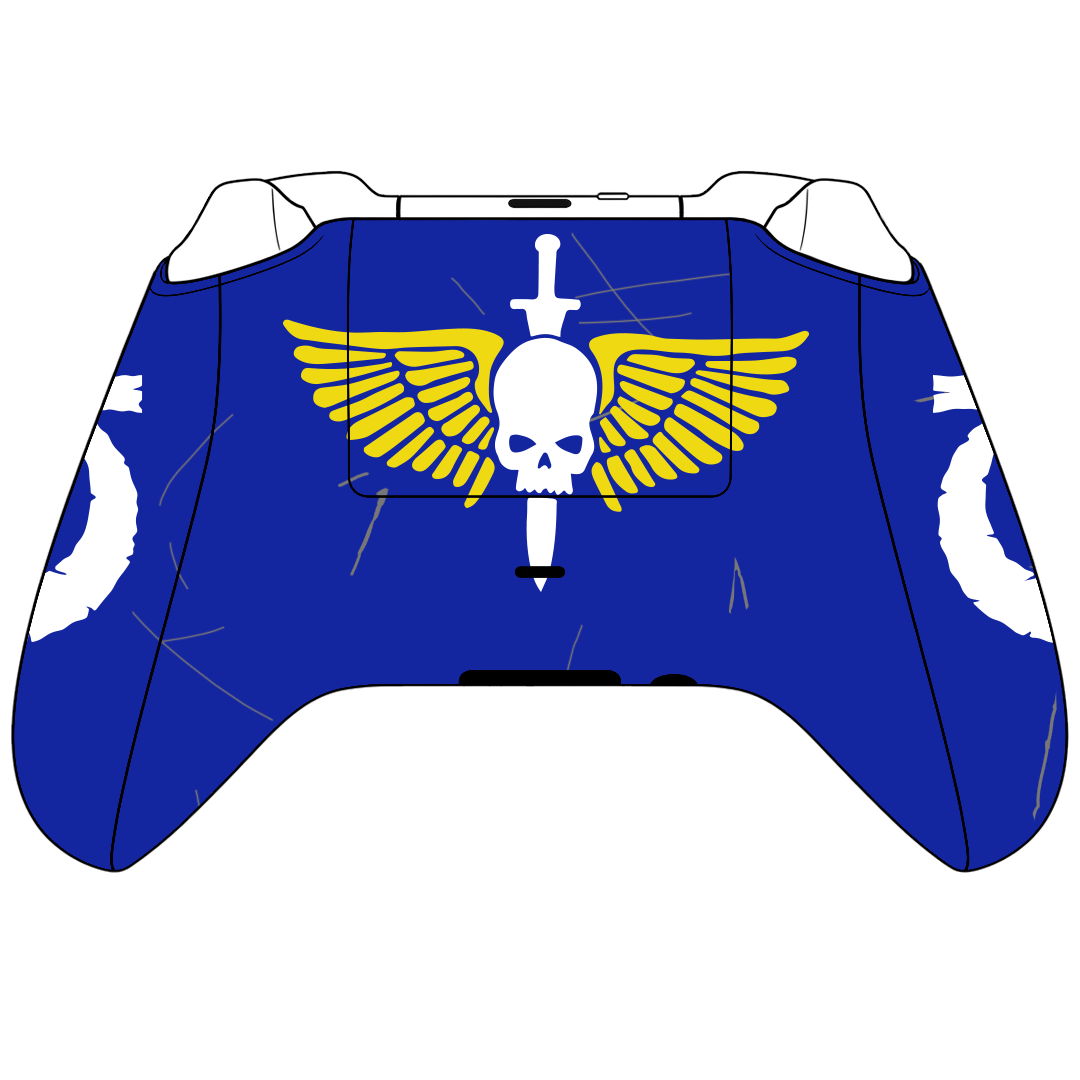 Custom Controller Microsoft Xbox Series X - Xbox One S - Warhammer Sci-fi Space Marines Meka Fantasy Table Top Legion Video Game 40k