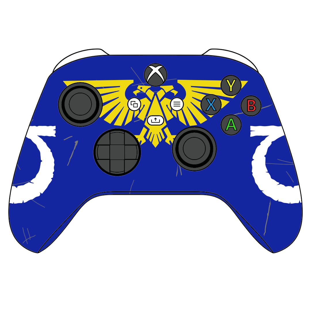 Custom Controller Microsoft Xbox Series X - Xbox One S - Warhammer Sci-fi Space Marines Meka Fantasy Table Top Legion Video Game 40k