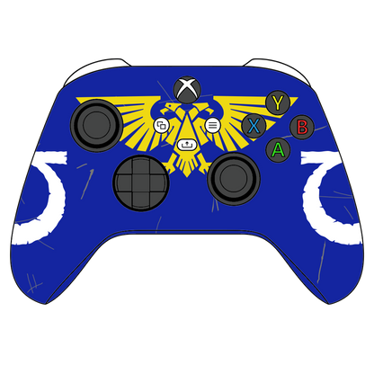 Custom Controller Microsoft Xbox Series X - Xbox One S - Warhammer Sci-fi Space Marines Meka Fantasy Table Top Legion Video Game 40k