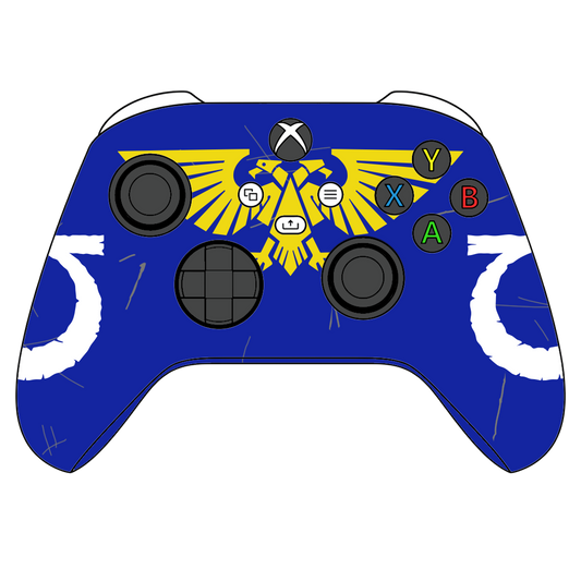 Custom Controller Microsoft Xbox Series X - Xbox One S - Warhammer Sci-fi Space Marines Meka Fantasy Table Top Legion Video Game 40k