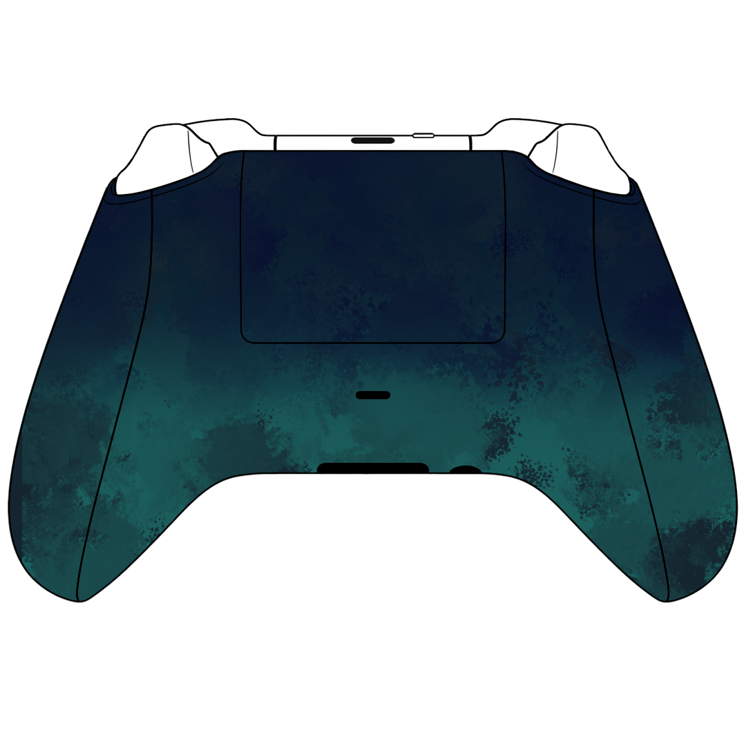 Custom Controller Microsoft Xbox Series X - Xbox One S - Baulders Gate Three Underdark Tyrant Teal Green BG3 D&D DnD Dungeons Dragons 