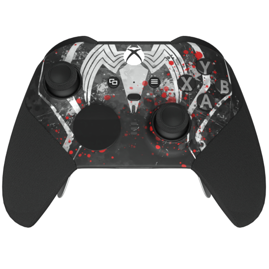 Custom Controller Microsoft Xbox One Series 2 Elite - Venomous Symbiote Venom Spiderman