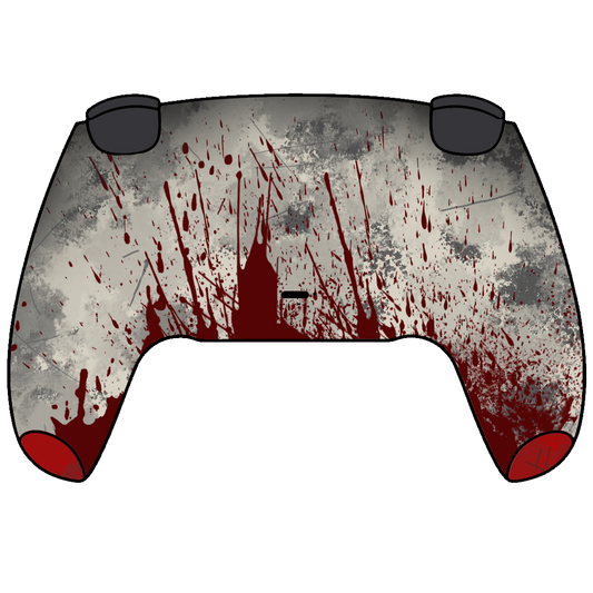 Custom Airbrush Controller Sony Playstation 5 PS5 - Voorhees Jason Masked Murder Camp Crystal Lake Friday 13th Horror Movie Killer