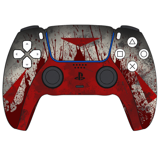 Custom Airbrush Controller Sony Playstation 5 PS5 - Voorhees Jason Masked Murder Camp Crystal Lake Friday 13th Horror Movie Killer