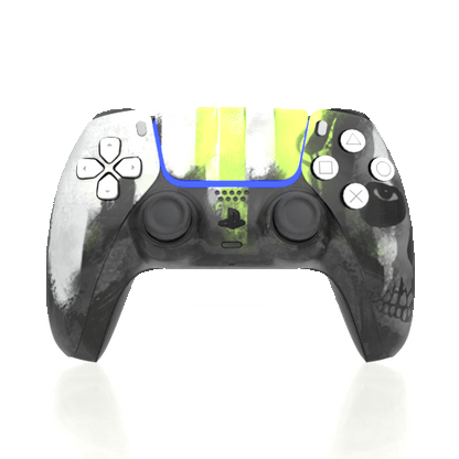 Custom Airbrush Controller Sony Playstation 5 PS5 - Modern Warfare 2 Ghost Call Duty