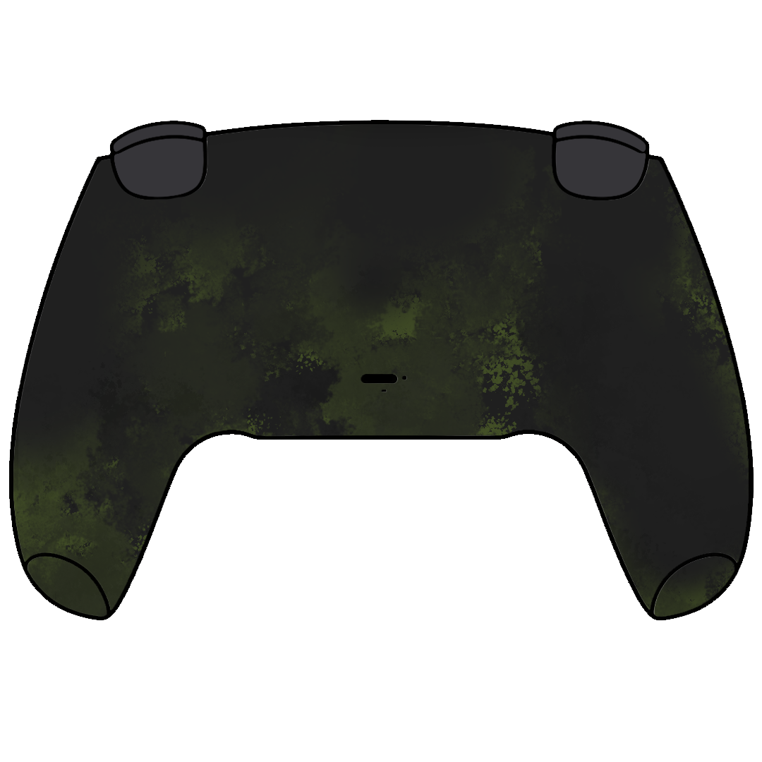 Custom Airbrush Controller Sony Playstation 5 PS5 - Modern Warfare 2 Ghost Call Duty