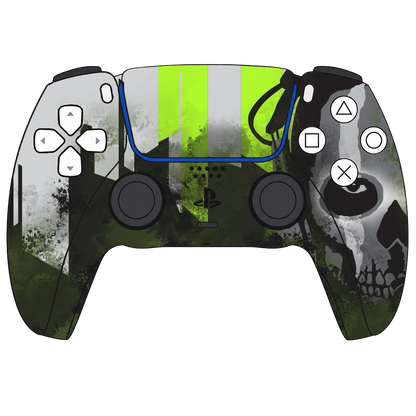 Custom Airbrush Controller Sony Playstation 5 PS5 - Modern Warfare 2 Ghost Call Duty