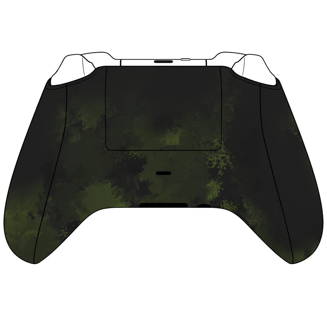 Custom Airbrushed Controller Microsoft Xbox Series X - Xbox One S - Modern Warfare 2 Ghost Call Duty 