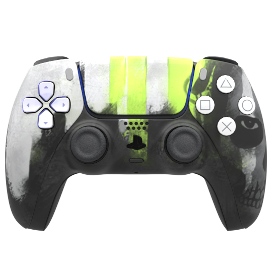 Custom Airbrush Controller Sony Playstation 5 PS5 - Modern Warfare 2 Ghost Call Duty