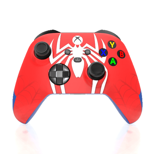 Custom Controller Microsoft Xbox Series X - Xbox One S - Web Slinger Spiderman Superhero