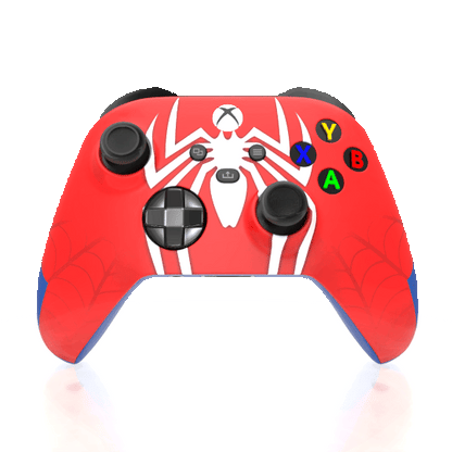 Custom Controller Microsoft Xbox Series X - Xbox One S - Web Slinger Spiderman Superhero