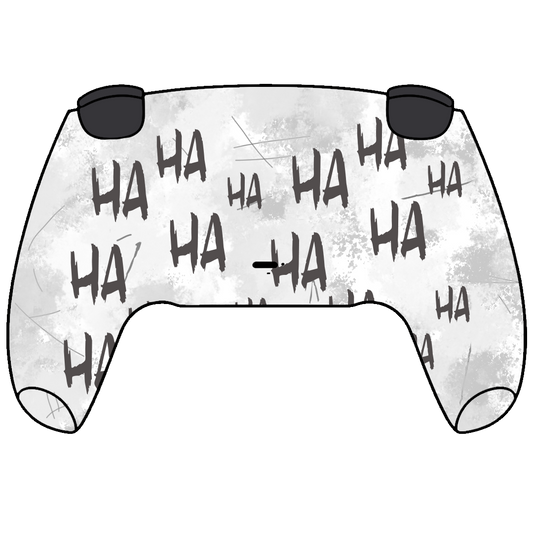 Custom Airbrush Controller Sony Playstation 5 PS5 - Why So Serious Joker Drip Bat Man 