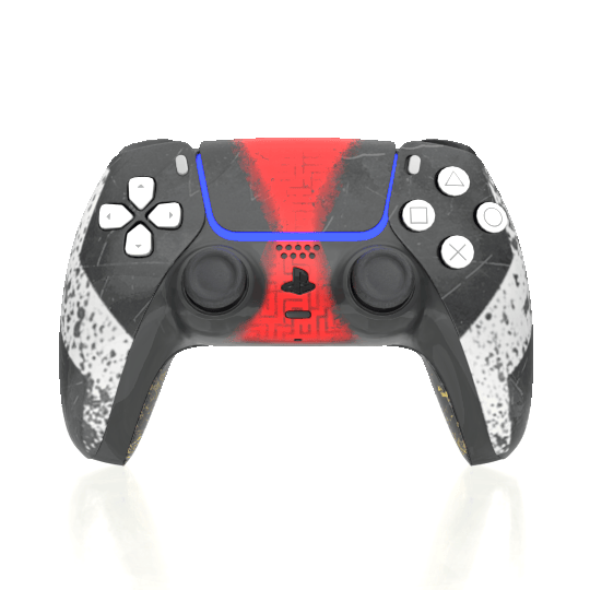 Custom Airbrush Controller Sony Playstation 5 PS5 - Black Widow Marvel Super Heroes 