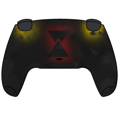 Custom Airbrush Controller Sony Playstation 5 PS5 - Black Widow Marvel Super Heroes 