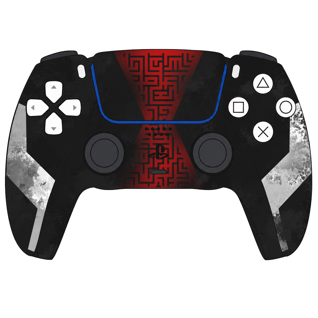 Custom Airbrush Controller Sony Playstation 5 PS5 - Black Widow Marvel Super Heroes 