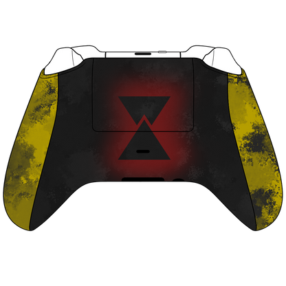Custom Airbrush Controller Microsoft Xbox Series X - Xbox One S - Super Hero Black Widow Marvel