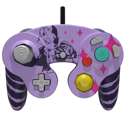 Custom Controller Nintendo Gamecube - Super Smash Bros Wolf Starfox