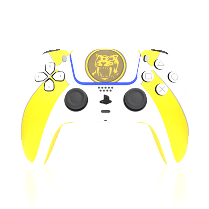 Custom Controller Sony Playstation 5 PS5 - Power Rangers Morphin Time Yellow
