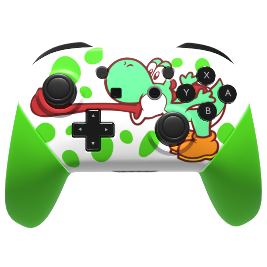 Yoshi – Nintendo Switch Pro – Custom Smash Controller – Controller Chaos