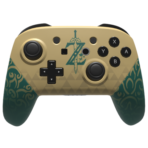 Custom Controller Nintendo Switch Pro - Breath of the Wild Zelda Link