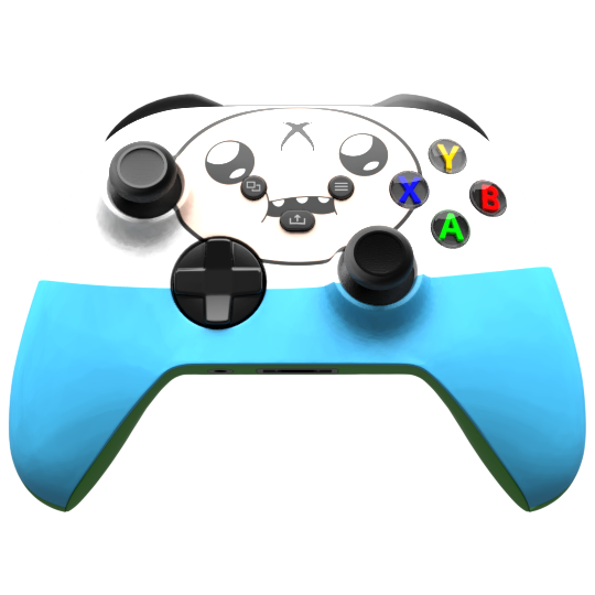 Custom Airbrush Controller Microsoft Xbox Series X - Xbox One S - Adventure Time Finn Human 