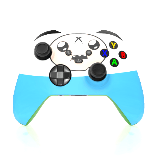 Custom Airbrush Controller Microsoft Xbox Series X - Xbox One S - Adventure Time Finn Human 